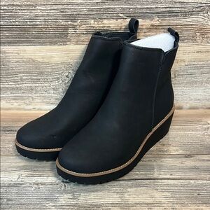 Cushionaire Ilena Women's Slip On Wedge Boot New C4